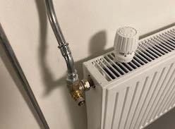 Radiator med termostat